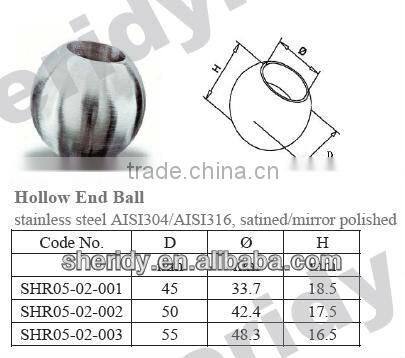 easy hit end cap/ball flat/arched