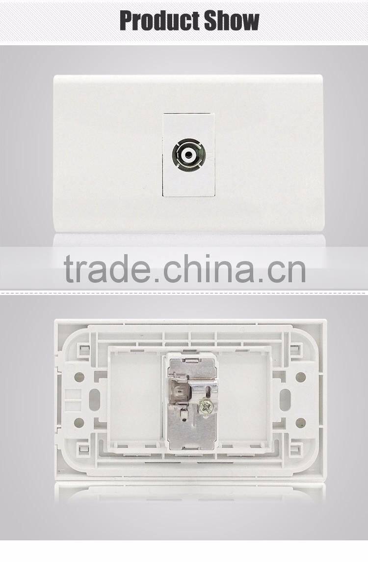 conveniently tv satellite wall crt socket data outlet