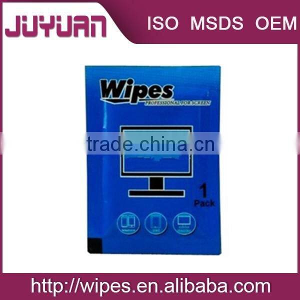 Individually wrapped China wholesale IPA cleaning wipes