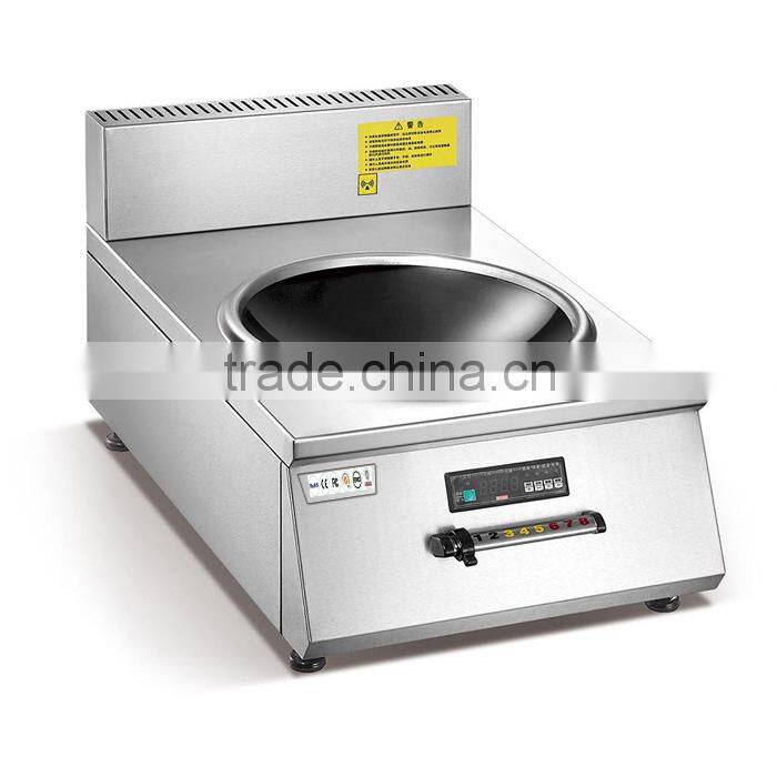 15 KW Counter top electric single wok stove burner