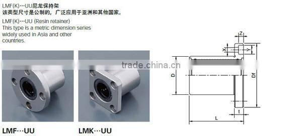 linear motion slide bearing LMF8UU