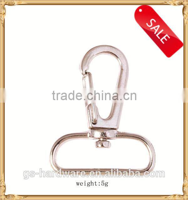 Zinc Alloy swivel hook, school bag hook, die casting factory JL-022