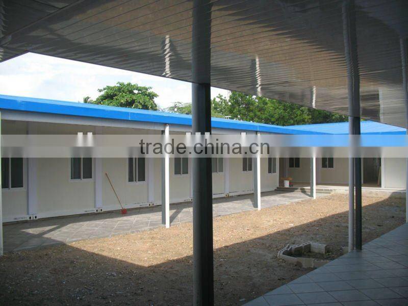 Haiti project certified by LPCB ISO ABS prefabricated 3 story house