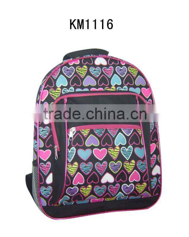 kids school backpack bag with printing