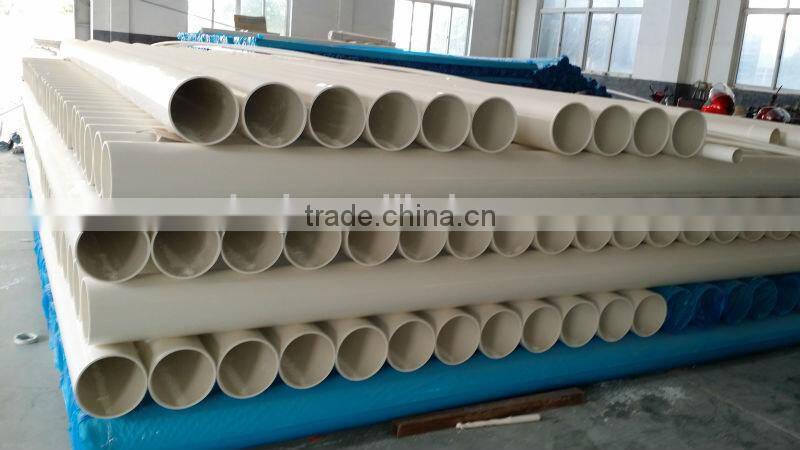 Low price large diameter PVC drainage pipe