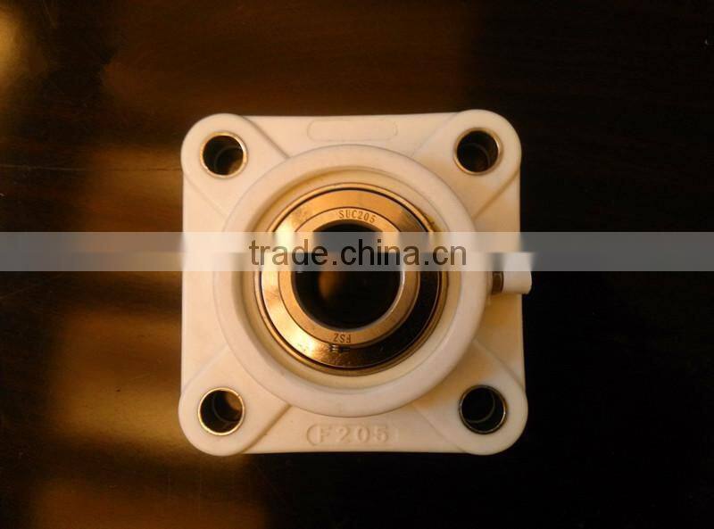 plastic square flange bearing housing SUCF206 UCFPL206