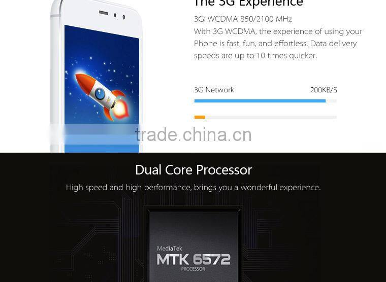Welcome Customized Brand Order OMES M100 5 inch 3G chinese dual sim card mini cellphone