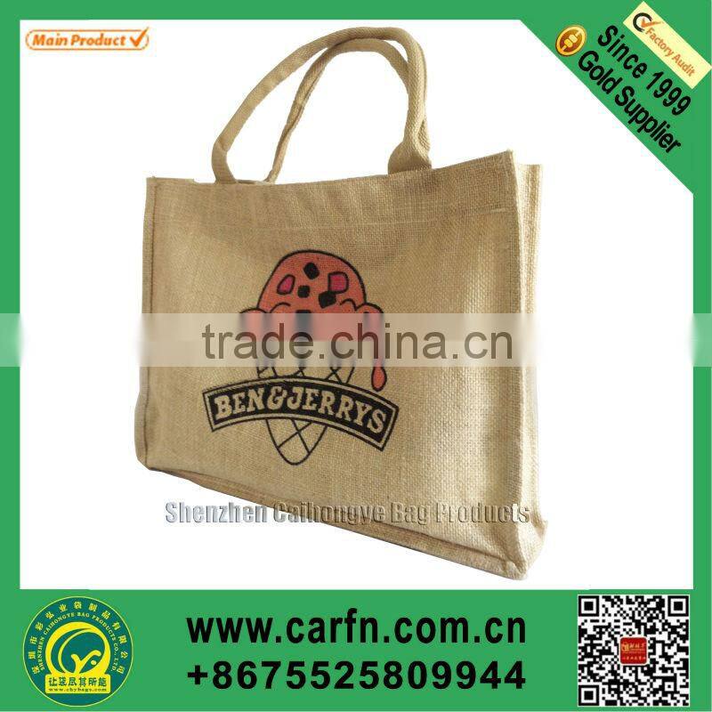 custom made jute hemp bags