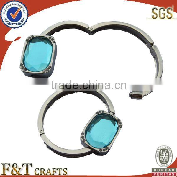 new design make up bag hanger with stones