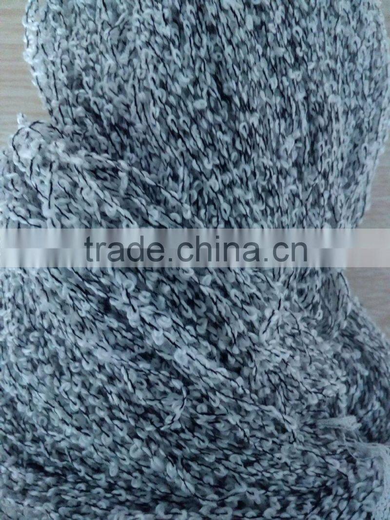 1/3.5Nm 75%acrylic 25%polyester loop/Boucle yarn