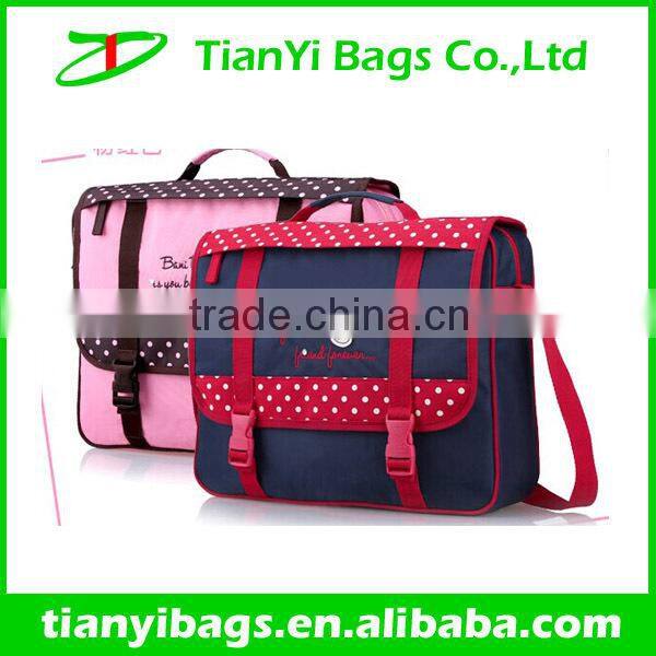 Young girl korean school high class student school bag