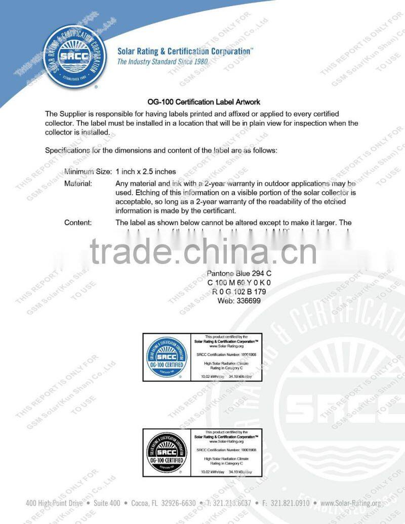 2016 high-quality solar water heater(10tubes)