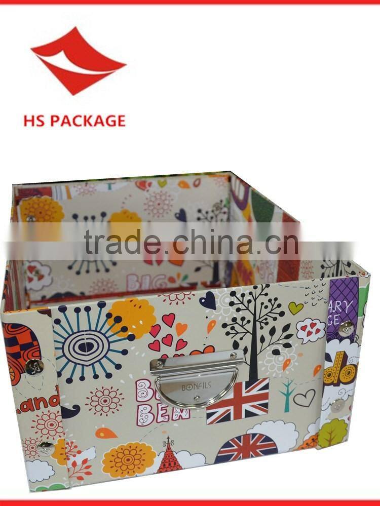 cartoon priting foldable storage box