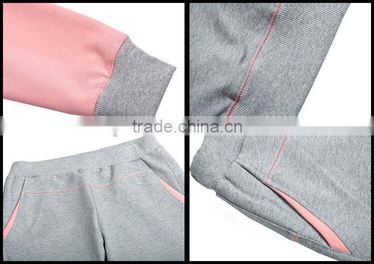 Hot Sale Spring Style Sweat Shirt Print Tracksuit Women Long Pants Pullover Tops Womens Set Women Sport Suits