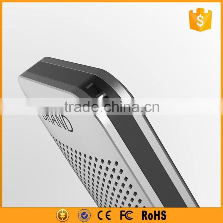 2 in 1 metal power bank bluetooth speaker built-in 5000mah battery