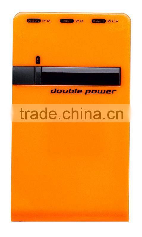 Portable 5000mAh mobile power bank charger in power banks for mobile phone 850/1