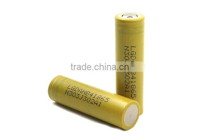Authentic LG HB4 1500mah 3.7V high drain 30A lithium battery 18650 battery flat top lg hb4 use for power tools