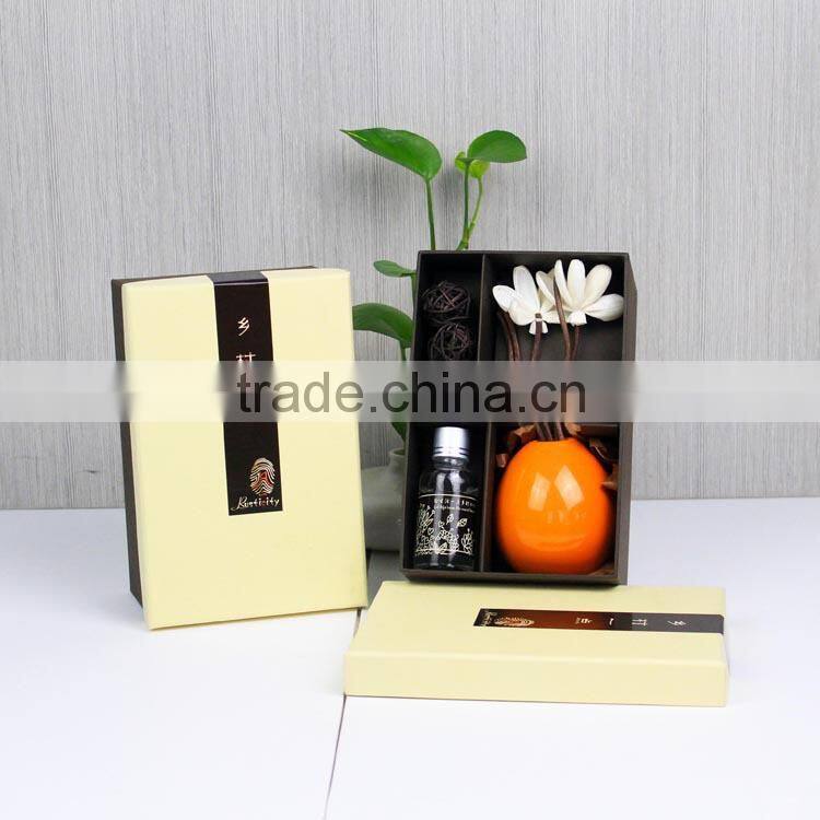 Reed sticks with sola flower bottle fragrance diffuser