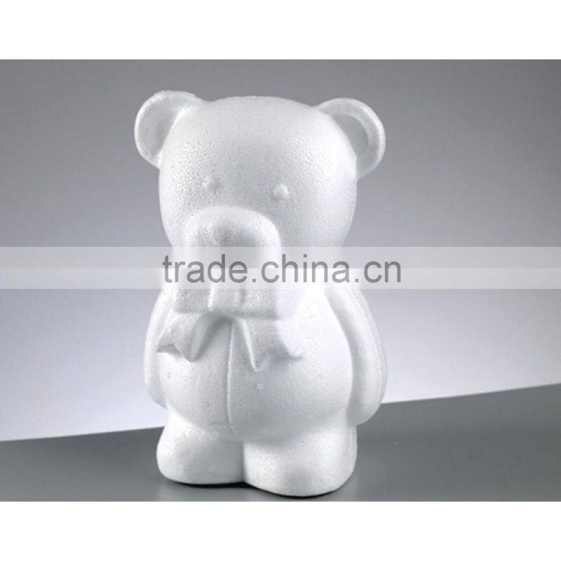 lovely DIY and Christmas 240mm white polystyrene snowman