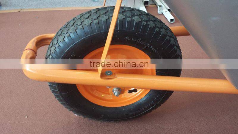WB3809 Galvanised tray wheel barrow