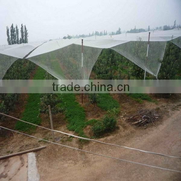 China supply hdpe anti hail net for plant protection with uv protection for agricultural leader manufacturer in china