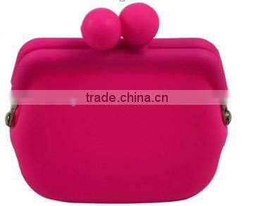 bulk wholesale fashion candy color rubber squeeze coin purse
