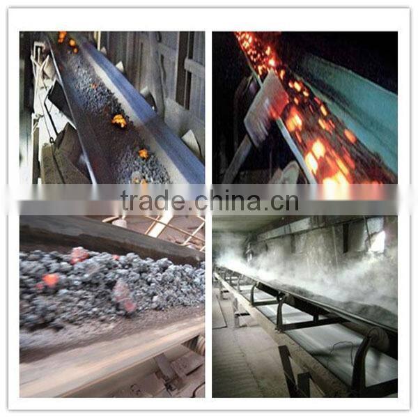 Heat Resistant Conveyor Belt with highly ozone resistant plus hardening and cracking resistant properties