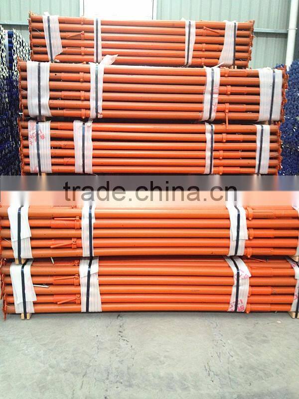 adjustable mechanical prop jack scaffolding and steel support
