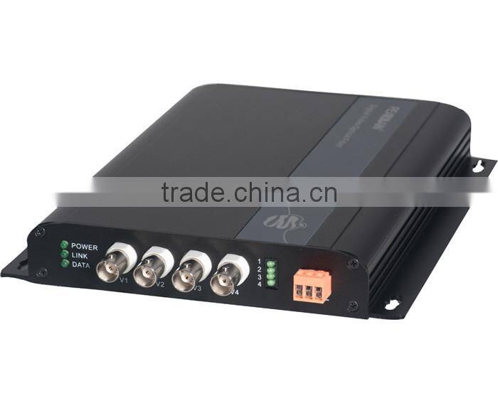 High quality composite analog video fiber optics