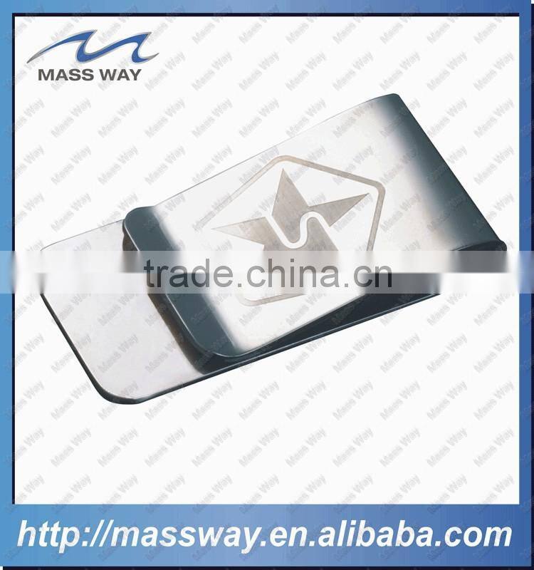 wholesale Novelty old color metal brass money clip