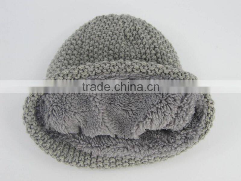 Fashion winter warmer knitting beanie hats wholesale