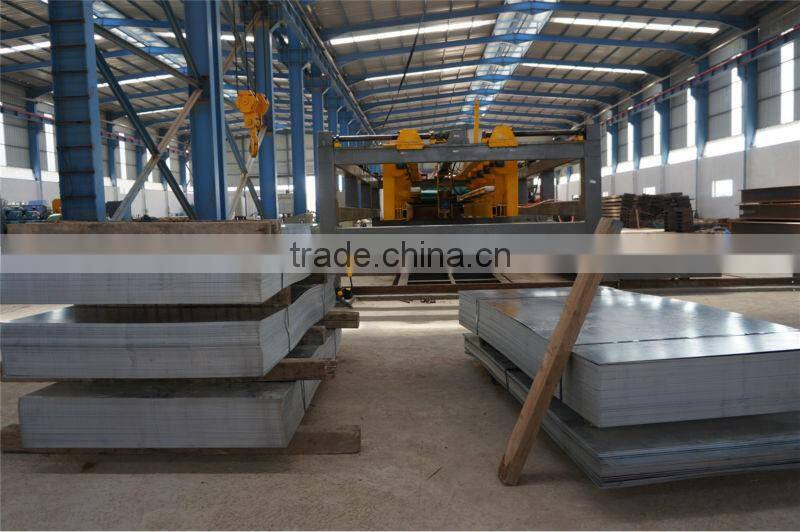 (0.7-6.0)*1600mm Steel plate cut to length line