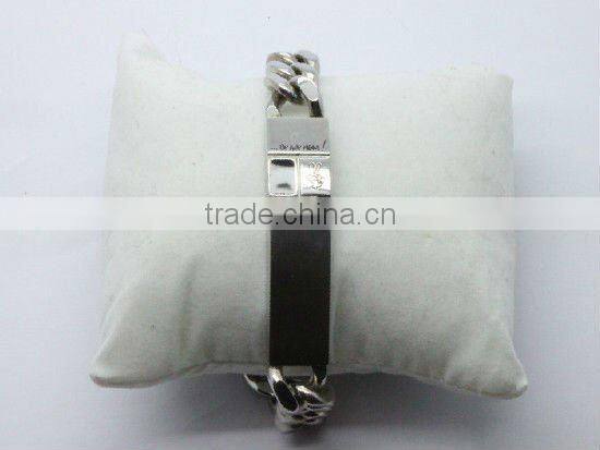Hot sale -Stainless Steel blank id bracelet