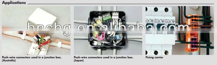 made in china wago push button connectors for junction boxes 773series in large stock