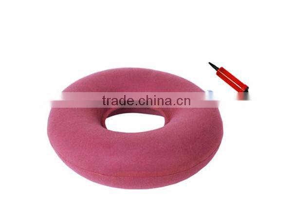 inflatable wheelchair seat doughnut cushion for preventing haemorrhoids