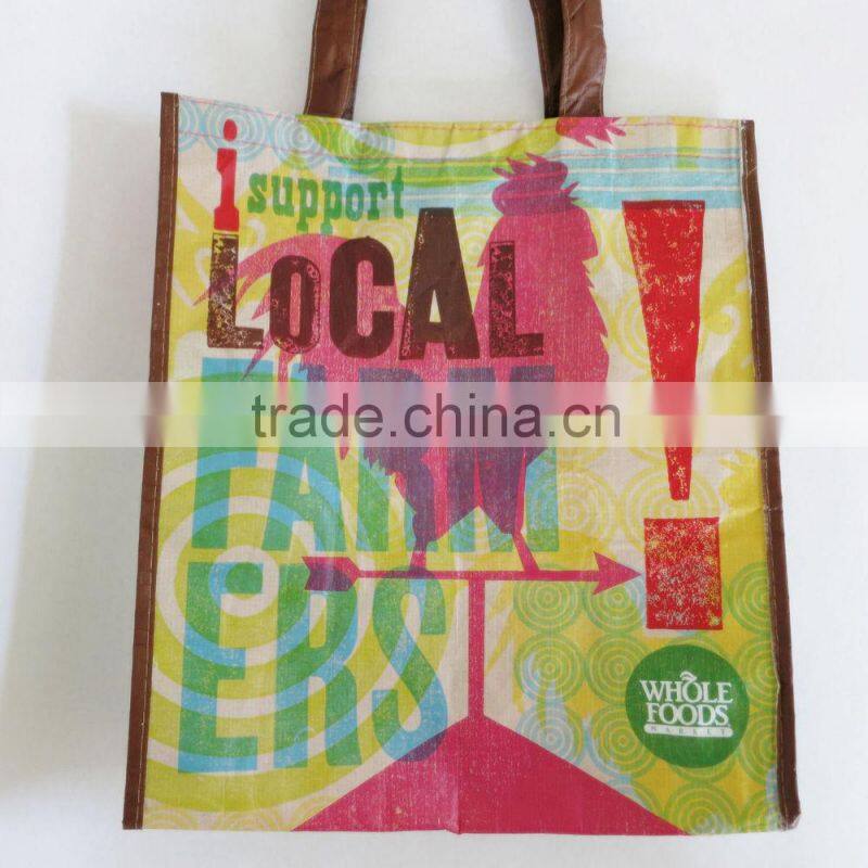 Lead Free Post-Consumer Recycled Plastic Bottled r-pet bag