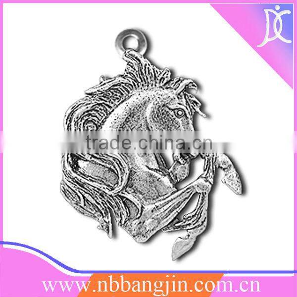Horse pendant,pendant jewelry,silver color