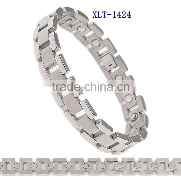 3000 energy power Titanium Magnetic Therapy Bracelet Wristband
