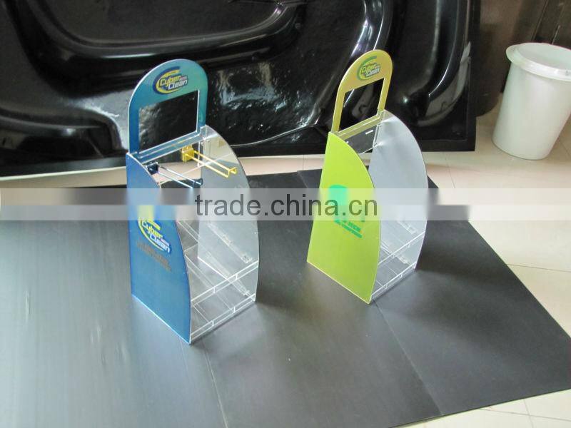 Acrylic retail display stand