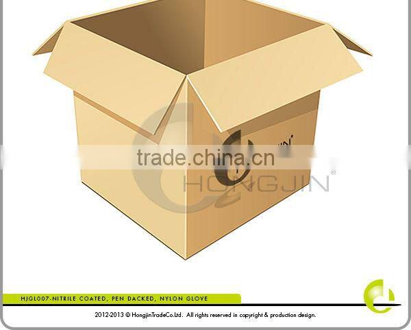 Nitrile Coated, open back, Nylon Glove