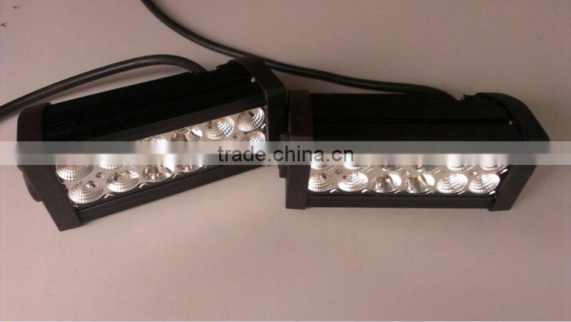 ShengWell Auto factory directly 12month warranty 36w 7" dual row epistar double row led light bar