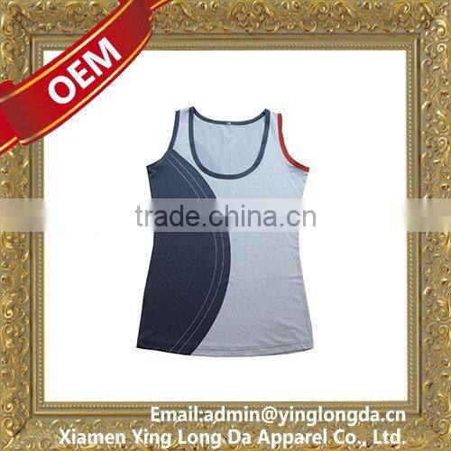 Customized promotional special women tank tops