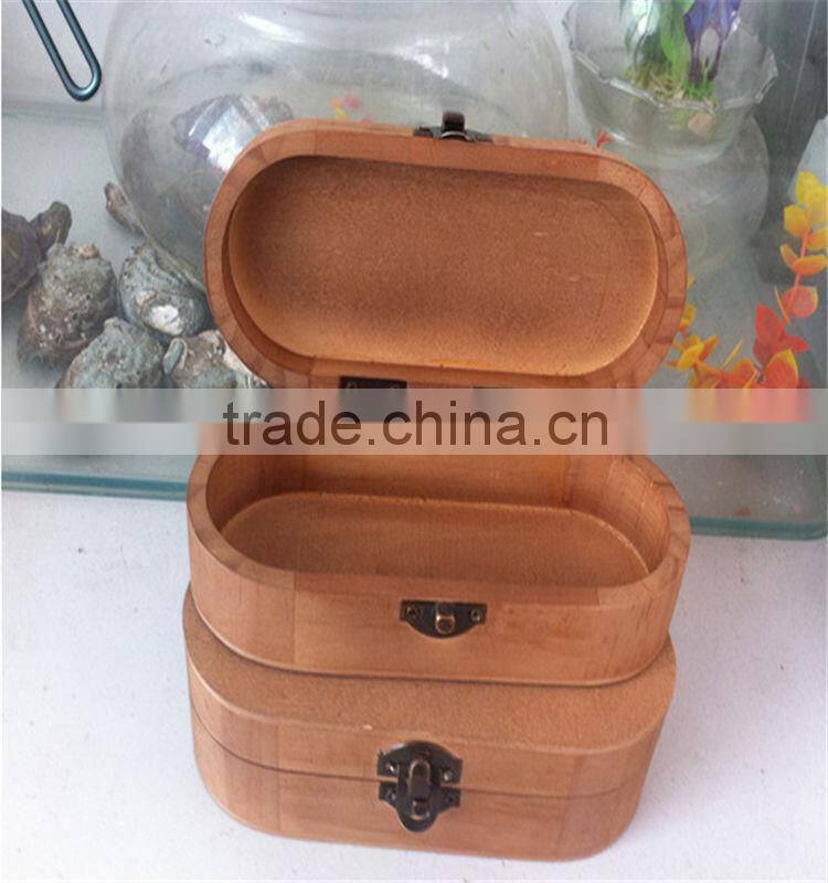 Fancy DIY Wooden Cosmetic Gift Box,Hard Side Wooden Box For Cosmetic Case
