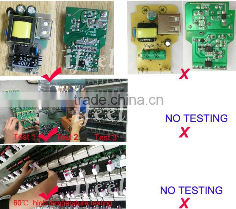 Mini EU/US Plug Home Travel Dual Port AC USB Wall Charger for iPhone for Samsung