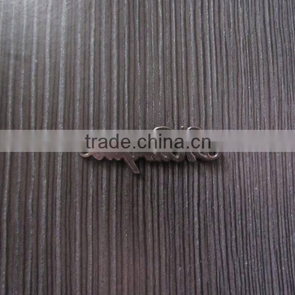 Customized Logo Design for Garments Metal Plate