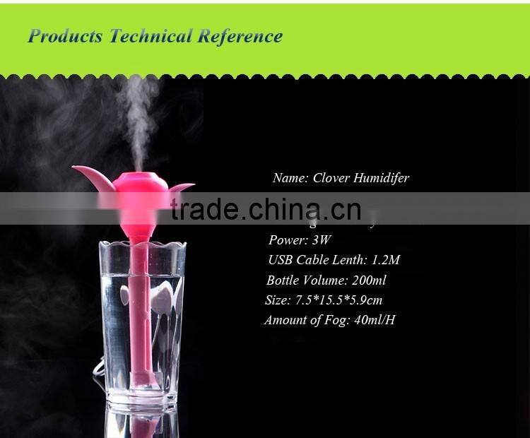 Factory Wholesale Flower Mini Humidifier