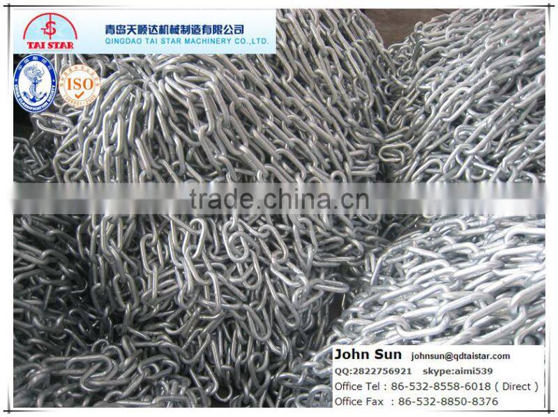 LONG LINK CHAIN-GALVANIZE-ANCHOR CHAIN