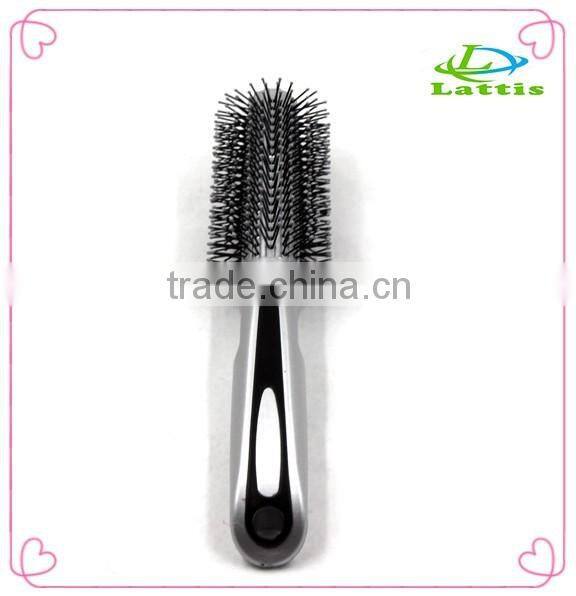 Low price high quality nylon plastic big hair brush spotted Hair Brush