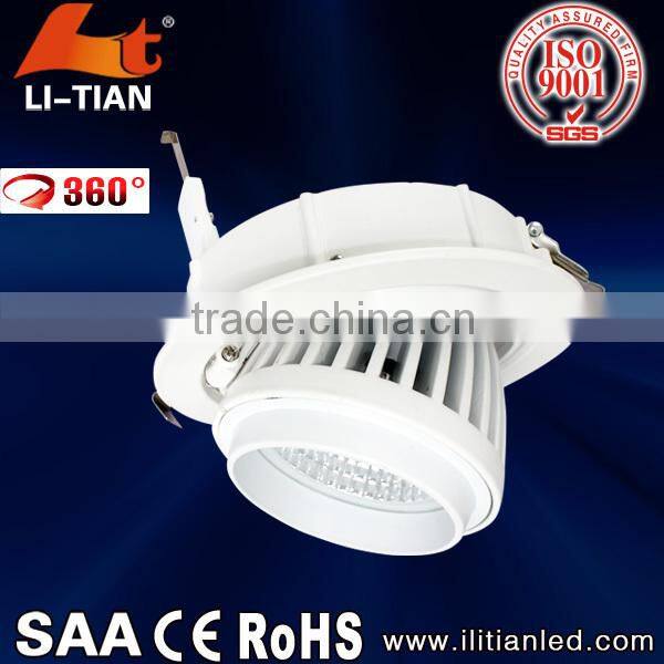 CE ROHS Certified down light led 6w 10w 15w 20w 25w COB led down light