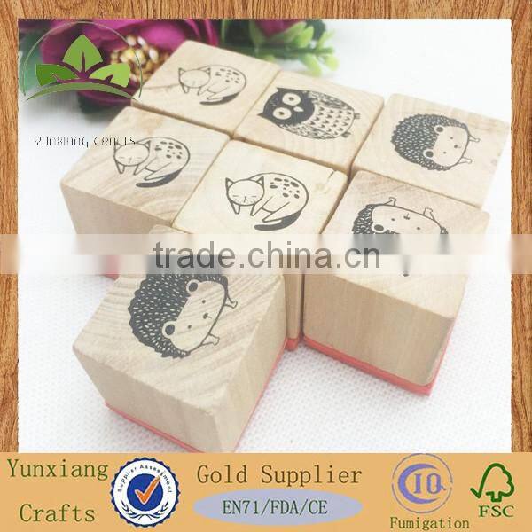 lastest wooden stamp toy stamp set,wooden kids stamp